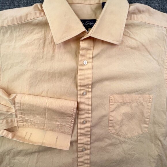 Sean John Men's 100's Two Ply Long Sleeve Button Up Dress Shirt Large 16.5 34 35 - Picture 1 of 9
